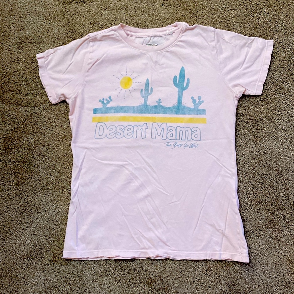 Desert Mama Cactus Print Tee